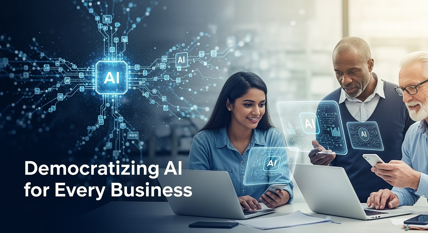 The NexGoro team collaborating on AI solutions for restaurants and businesses